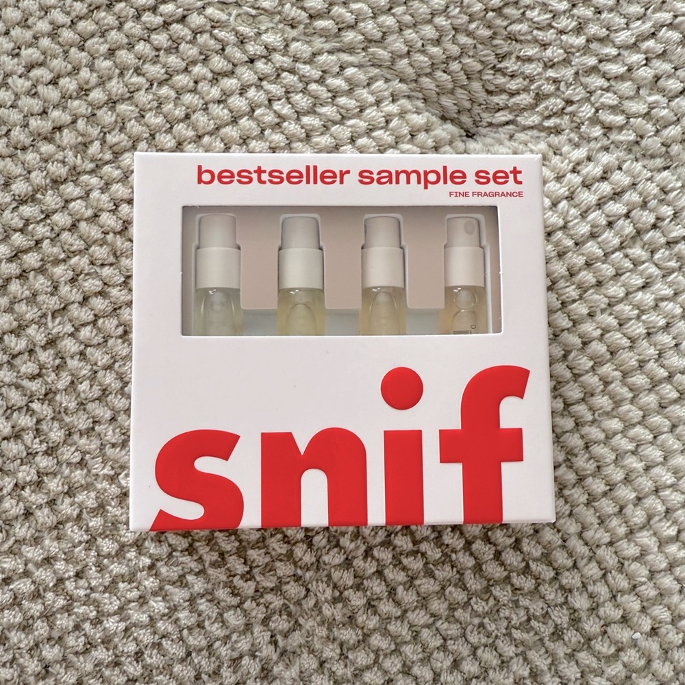 NEW Snif Bestsellers Sample Set Mini Perfumes